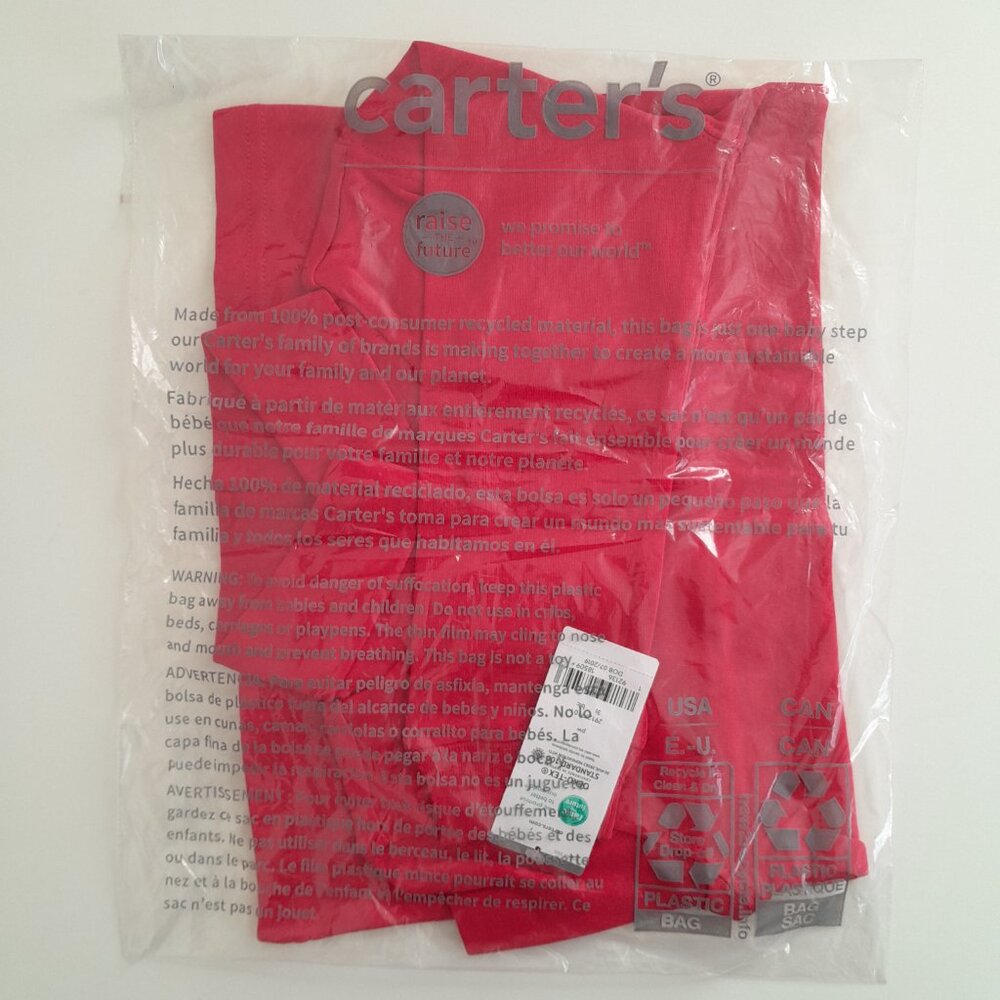 Carter's Toddler Cotton Turtleneck, red